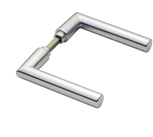 Hoppe deurkruk F1 1400 SST Amsterdam DD-65 mm