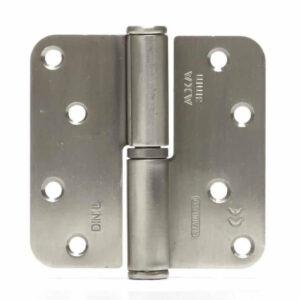 RVS kogelpaumelles std dubbele deuren