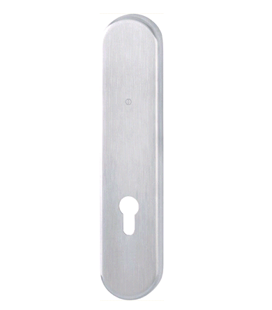 Hoppe VH binnenschild F69 RVS E3310 zonder krukgat PC-92 mm Hoppe VH binnenschild F69 RVS E3310 zonder krukgat PC-92 mm
