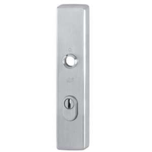 Hoppe VH buitenschild F69 RVS E2222ZA met krukgat PC-72 mm