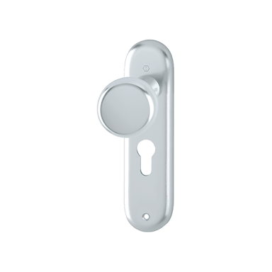 Hoppe knopschild F1 53/273KP PC 55 mm per stuk Hoppe knopschild F1 53/273KP PC 55 mm per stuk