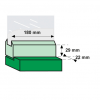 Axaflex combi-raamuitzetter RVS smal kozijn 2642-10-81