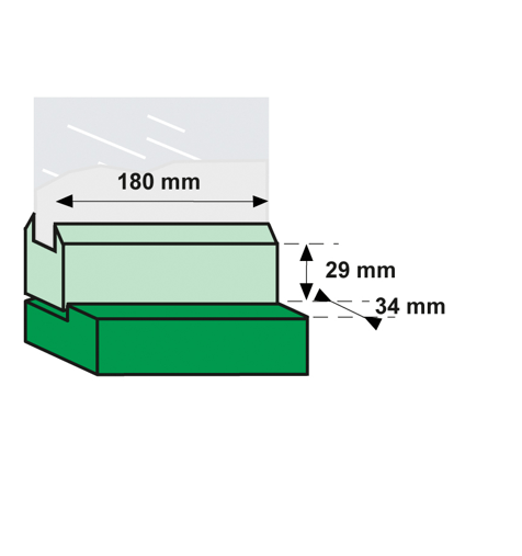 Axaflex combi-raamuitzetter Wit 2647-20-74 Axaflex combi-raamuitzetter Wit 2647-20-74 - Afbeelding 2