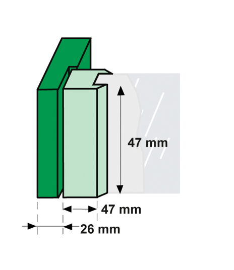 Axa Veiligheidsoplegslot Zilver 3015-00-90 vlak Axa Veiligheidsoplegslot Zilver 3015-00-90 vlak - Afbeelding 3
