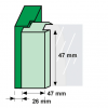Axa Veiligheidsoplegslot Zilver 3015-10-90 opdek