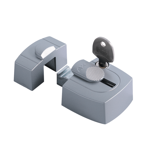 Axa Veiligheidsoplegslot Zilver 3015-00-90 vlak Axa Veiligheidsoplegslot Zilver 3015-00-90 vlak
