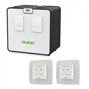Duco All-in-one pakket DucoBox Energy Comfort CO2 & BD Wit 0000-4656