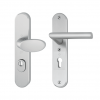 Hoppe VH langschild vastdraaibaar garnituur F31 876G/3236ZA/3214 RF/1400 PC-72 mm (demomodel)
