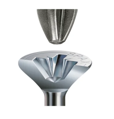 Spax spaanplaatschroef platkop kruiskop Wirox 6.0x140 mm per 100 stuks - Afbeelding 5