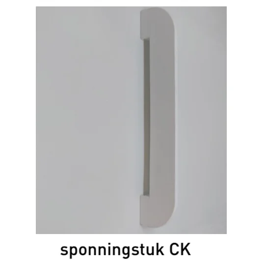 Duco sponningstuk DucoMax Compacte kalf wit