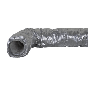 Flexibele geluiddemper Ø127 mm 0,5 meter aluminium