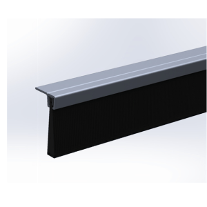 Ellen aluminium borstelprofiel IBS 90-32 lgt. 300 cm