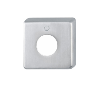 Hoppe los rozet voor rozetmontagemodule vierkant F69 RVS