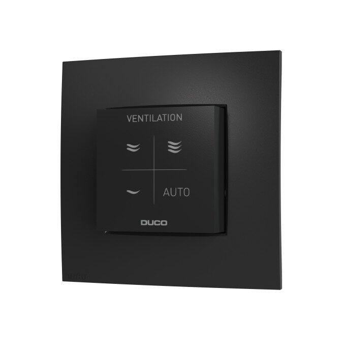 Duco CO2 ruimtesensor RF/ Wired Zwart 0000-7114 Duco CO2 ruimtesensor RF/ Wired Zwart 0000-7114