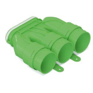 DucoFlex Verloopstuk 3 x Ø 75 mm > 1 x Ovaal 0000-7068